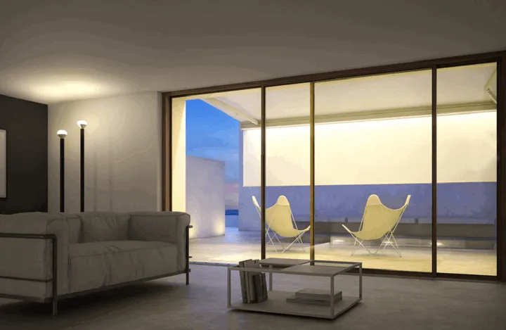 EFFETTO LUCI LED T-HIDE