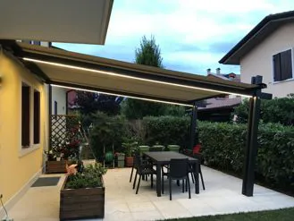 Pergola PS YO con luci LED
